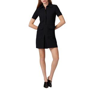 Victoria Victoria Beckham Short Sleeve Pocket Dress Sz 8 - 10 M - L